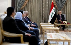 ديدار رئيس جمهور عراق با اساتيد دانشگاه و نخبگان عراق 