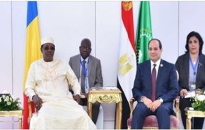 الرئيس المصري يلتقي بنظيره التشادي 