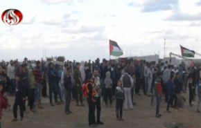 مجروحیت 5 فلسطینی به ضرب گلوله جنگی در 84مین راهپیمایی بازگشت