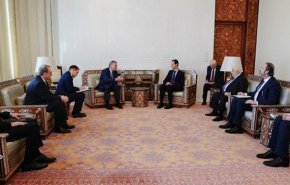 دیدار معاون نخست وزیر روسیه با بشار اسد