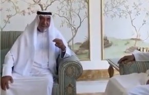 شاهد/رئيس الإمارات المُغيّب يظهر والصادم ما يفعله بن زايد