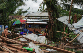  إعصار فانفون يودي بحياة 16 شخصا على الأقل في الفليبين