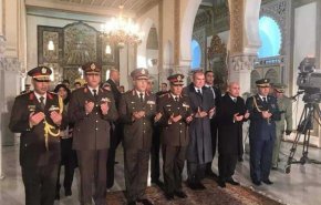 بالصور.. الدرك الوطني يحرس قادة الجيش المصري بالجزائر