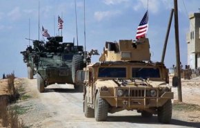 عبور یک کاروان نظامی آمریکا از عراق به سوریه