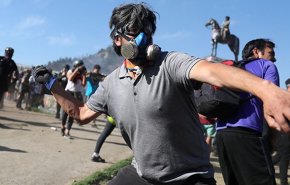 اعتراضات شیلی| درگیری‌های خشونت‌آمیز معترضان با پلیس