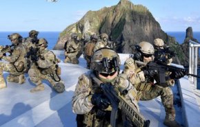 رزمایش کره جنوبی در جزایر مورد مناقشه با ژاپن یک روز بعد از دیدار آبه-مون