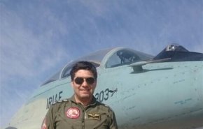 پیکر شهید خلبان سانحه میگ 29 تشییع شد
