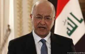 الرئيس العراقي يعلق على الإعتداء الامريكي

