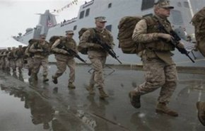 نشر قوات مشاة البحرية الأمريكية في السفارة ببغداد
