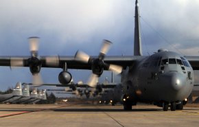 پرواز هواپیماهای «هرکولس» ارتش آمریکا به مدیترانه