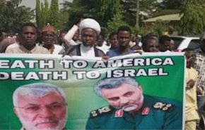 تظاهرات در پایتخت نیجریه در محکومیت ترور سردار سلیمانی