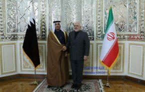 وزیر خارجه قطر با ظریف دیدار کرد