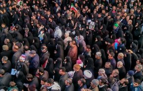 شات هوایی از تجمع مردم در خیابان امام رضا(ع) مشهد+ فیلم