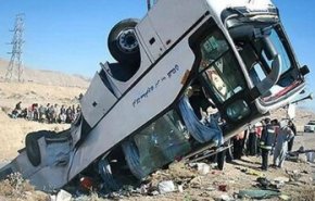 عامل حادثه واژگونی اتوبوس تهران_گنبد