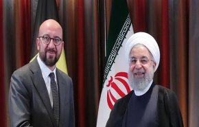 رئيس المجلس الاوروبي يبحث مع روحاني الاتفاق النووي