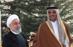 مذاکرات خصوصی روحانی و امیر قطر