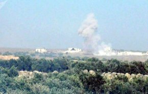 الجيش السوري يتصدى لاعتداء الارهابيين على محور ابو جريف بريف ادلب 