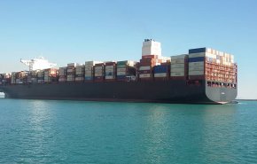 رسو اكبر سفينة حاويات ايرانية في ميناء 'الشهيد رجائي'