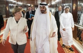 مذاکرات بن‌زاید و مرکل در برلین درباره تحولات منطقه