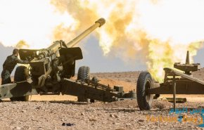 الجيش السوري يمهد ناريا تجاه مواقع المسلحين بريف حلب 