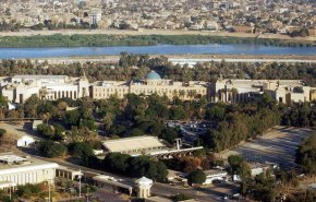 برخورد دو موشک به اطراف سفارت آمریکا در بغداد