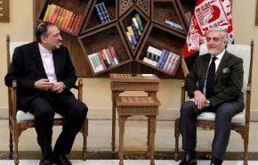 السفير الإيراني يبحث مع عبدالله عبدالله جهود السلام في أفغانستان