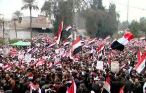 حشود غفيرة تشارك في مليونية العاصمة بغداد+فيديو