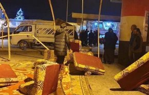 جمع شدن خیمه‌های معترضان عراقی پس از توئیت الصدر