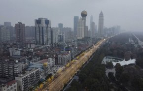 تصوير جوي لمدينة ووهان الصينية.. تحولت الى مدينة اشباح