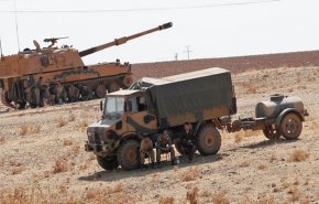  توپخانه ارتش ترکیه مواضع ارتش سوریه را گلوله‌باران کرد