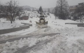 لبنان: تساقط الثلوج في منطقة عكار بدءا من ارتفاع 500 متر