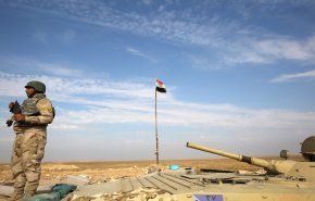 الحشد والقوات العراقية  تؤمن الحدود المشتركة مع سوريا