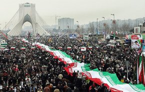 مسيرات مليونية اليوم في ايران بذكرى انتصار الثورة