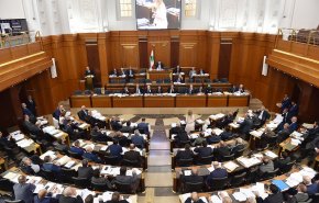 57 نائبا دخلوا القاعة العامة بمجلس النواب اللبنانی
