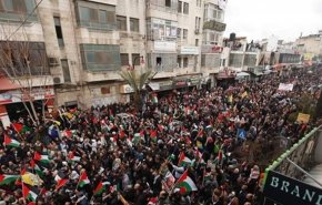 تظاهرات هزاران نفری علیه معامله قرن در کرانه باختری و نوار غزه