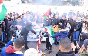 صهیونیست‌ها ده‌ها‌ معترض فلسطینی را در کرانه باختری زخمی کردند