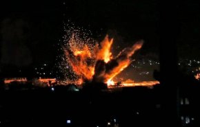 حمله رژیم‌ صهیونیستی به یک پایگاه حماس در غزه