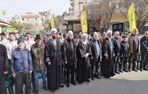 حزب الله يحيي ذكرى الشهداء القادة في بلدة جبشيت