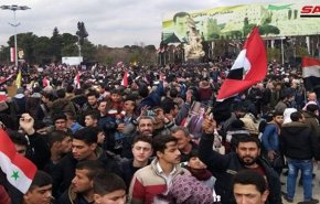 جشن و پایکوبی در حلب به مناسبت آزادی کامل شهر