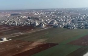 تصاویر هوایی از روستاهای آزاد شده در حلب و بزرگراه بین المللی