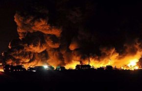 شاهد: هجوم صاروخي وانفجارات تهز مدينة ينبع بالسعودية