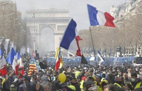 فیلم| شصت و هفتمین شنبه اعتراضی در فرانسه 