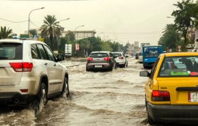 أمطار غزيرة في العراق مصحوبة برعد وبرد في 10 محافظات