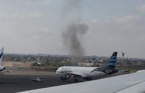 قوات حفتر تقصف مطار معيتيقة في طرابلس