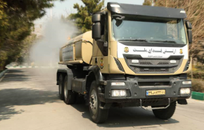 رونمایی از خودروهای جدید رفع آلودگی نیروی زمینی ارتش
 