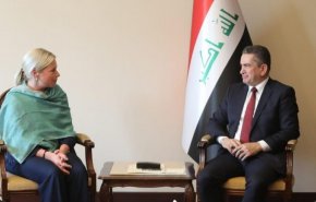 الزرفی در دیدار با پلاسخارت: کابینه من نماینده همه عراقی‌ها خواهد بود 