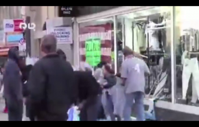 شورش در لندن؛ حمله و غارت فروشگاه ها به بهانه کرونا+ویدیو