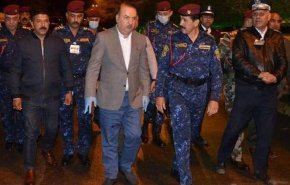 وزير داخلية العراق يصل الفلوجة في محافظة الانبار
