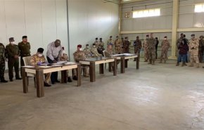 تصاویری از تحویل پایگاه کرکوک به عراق توسط ائتلاف آمریکایی