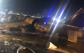 سقوط هواپیمای حامل بیمار مبتلا به کرونا در فیلیپین + فیلم